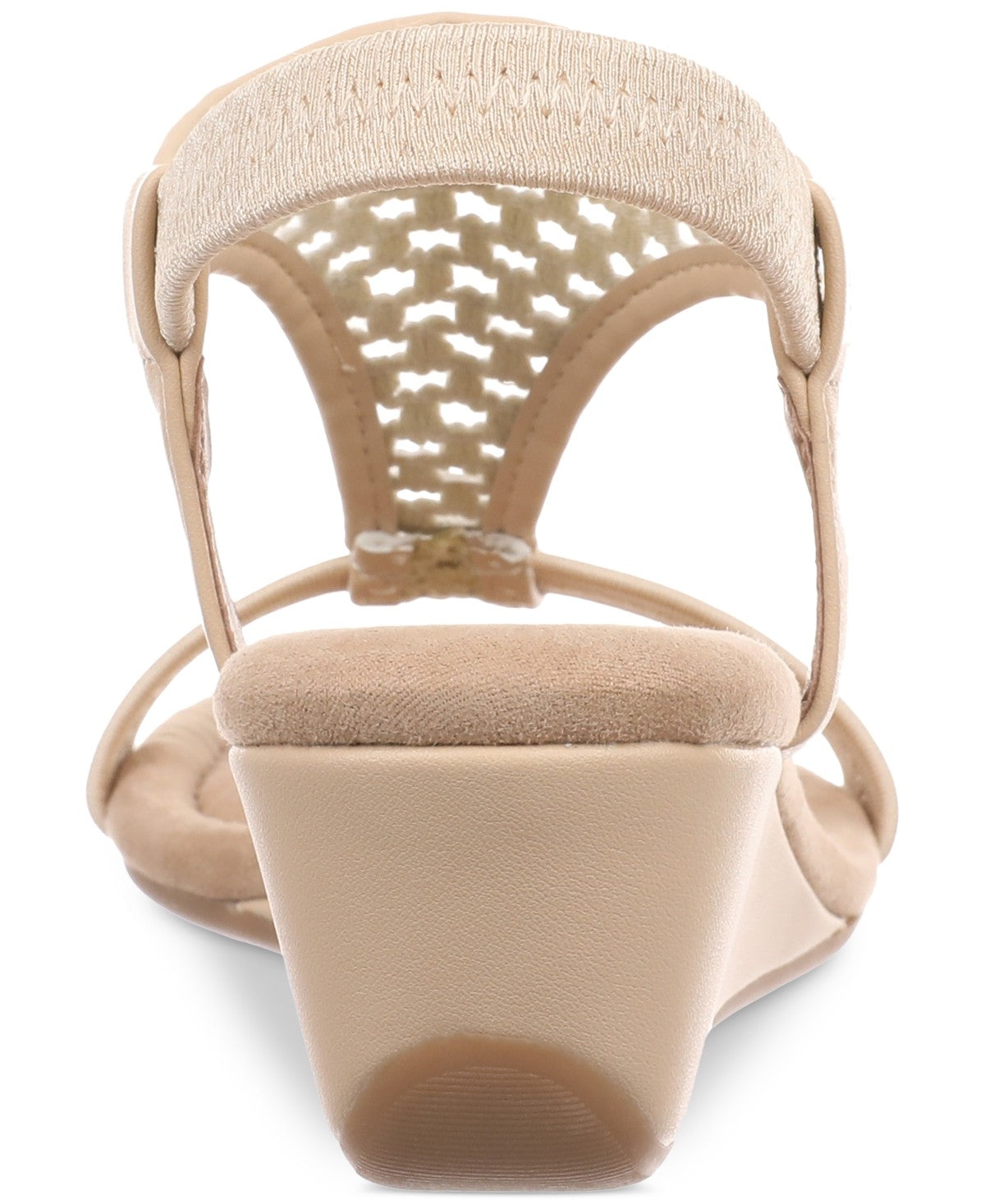 Style & Co Vacanzaa Wedge Sandals, 6.5MUS - Creme Raffia