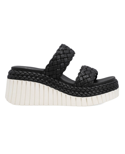 Yoshi Women's Black Platform Sandals