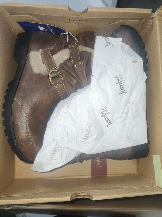 Jbu Womens Indians Waterproof Boots, Size 8.5M