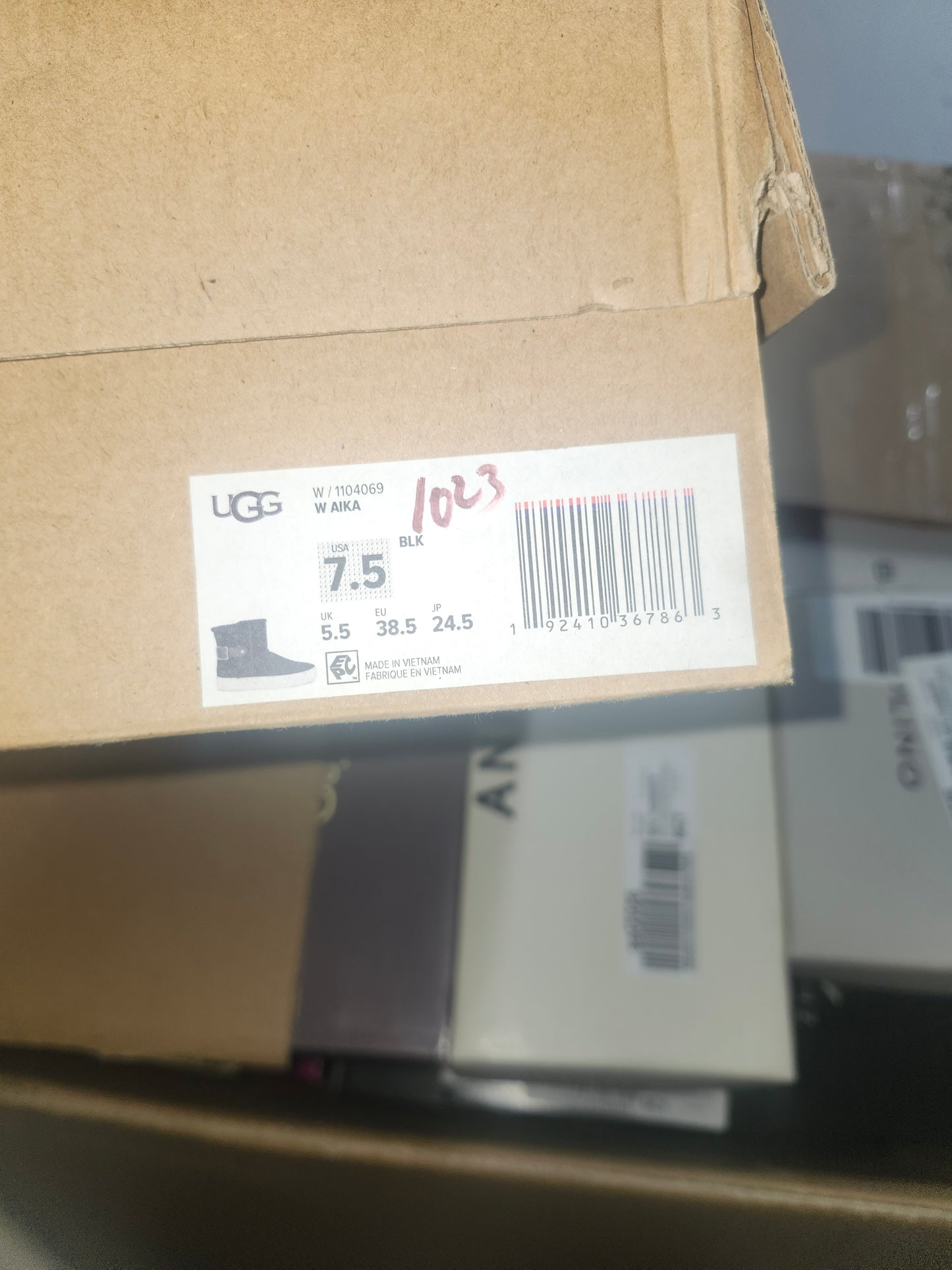 UGG Aika Ankle Boot Women Size 7.5 M