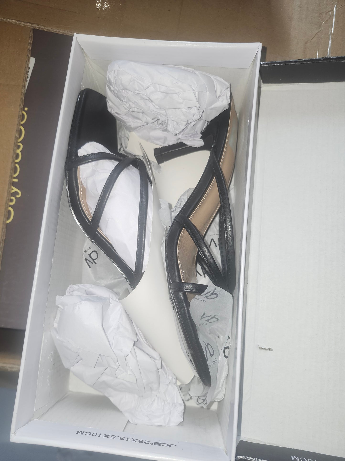 DV Dolce Vita Zini Strappy Kitten-Heel Dress Sandals