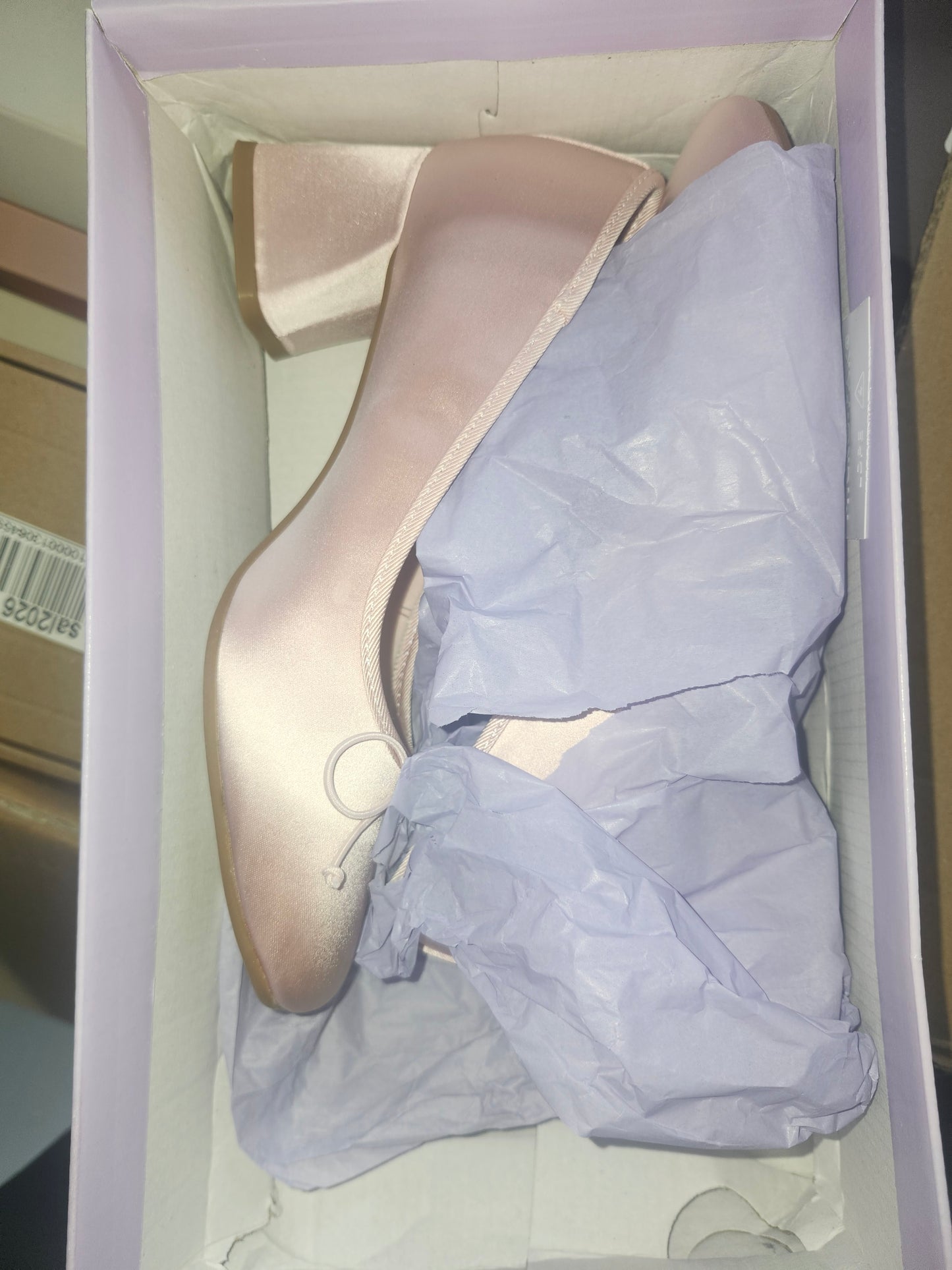Madden Girl Emily Ballet Pumps Pink Satin 5.5MUS