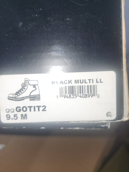 Gbg Los Angeles Gessy Combat Boot, Size 9.5M