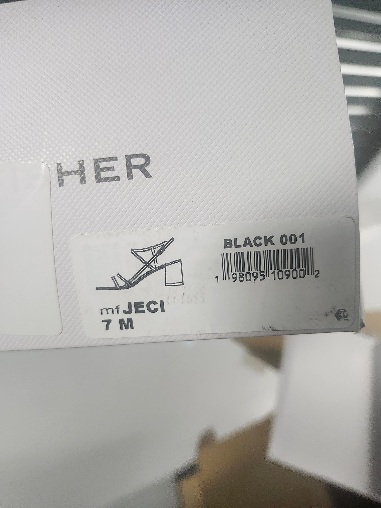 Marc Fisher Jeci Strappy Dress Sandals Black Patent Size 7MUS