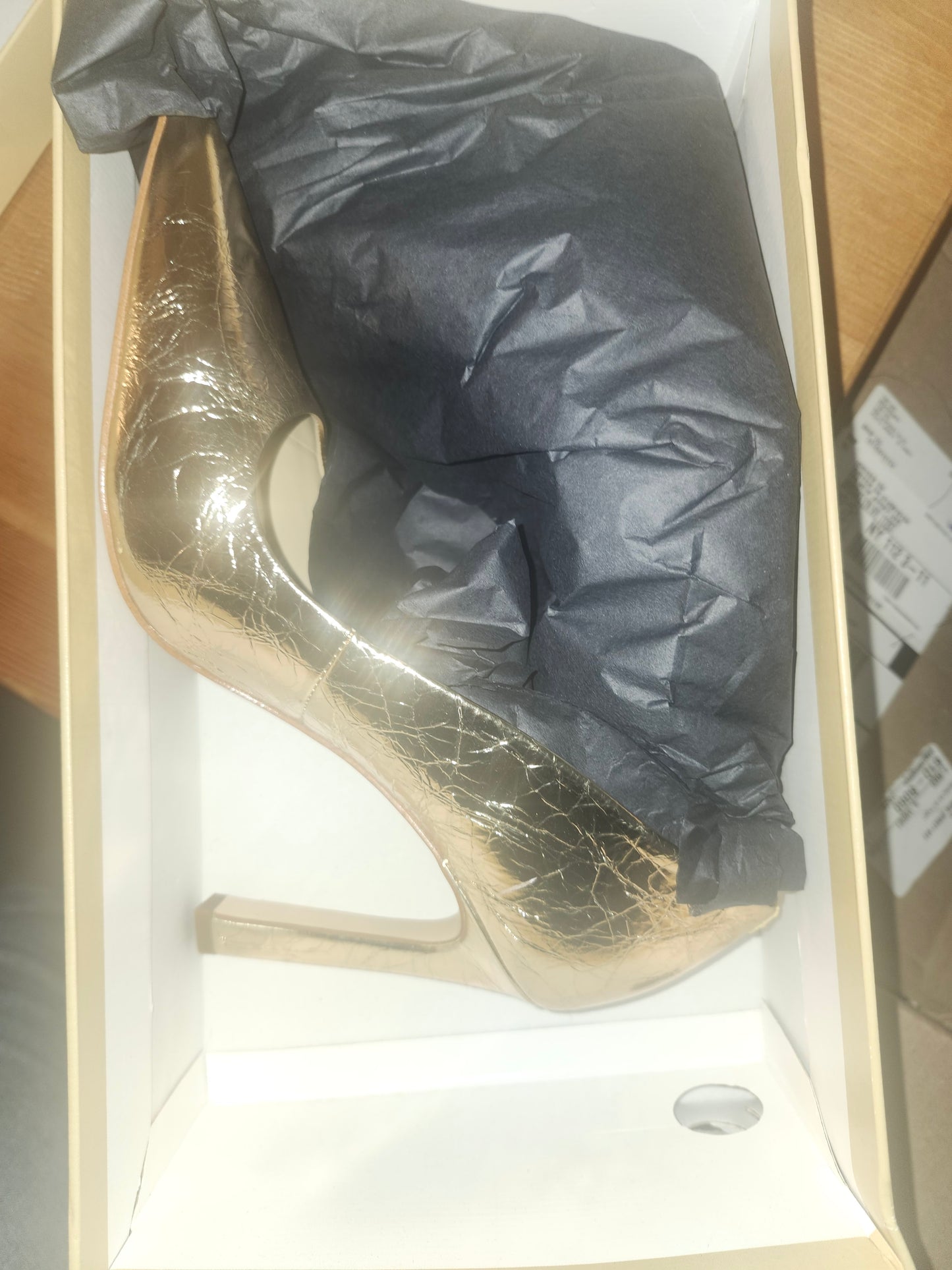 Michael Kors Amara Metallic Pumps