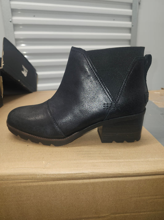 Sorel Cate Chelsea Boot Black, Size 7.5 Medium