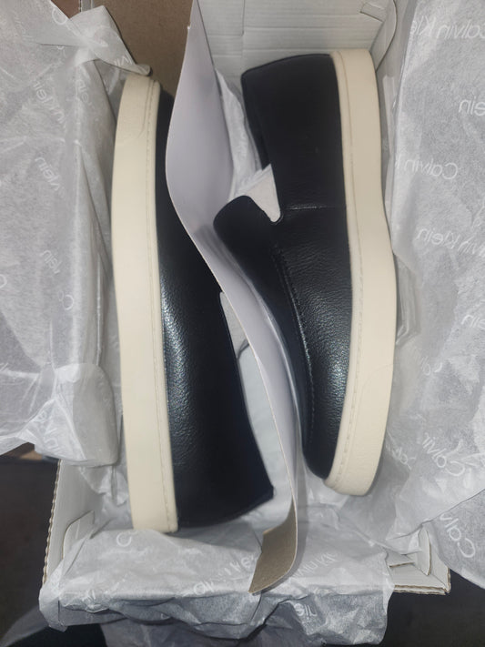 Calvin Klein Genevo Casual Loafers, Black - Size 9MUS