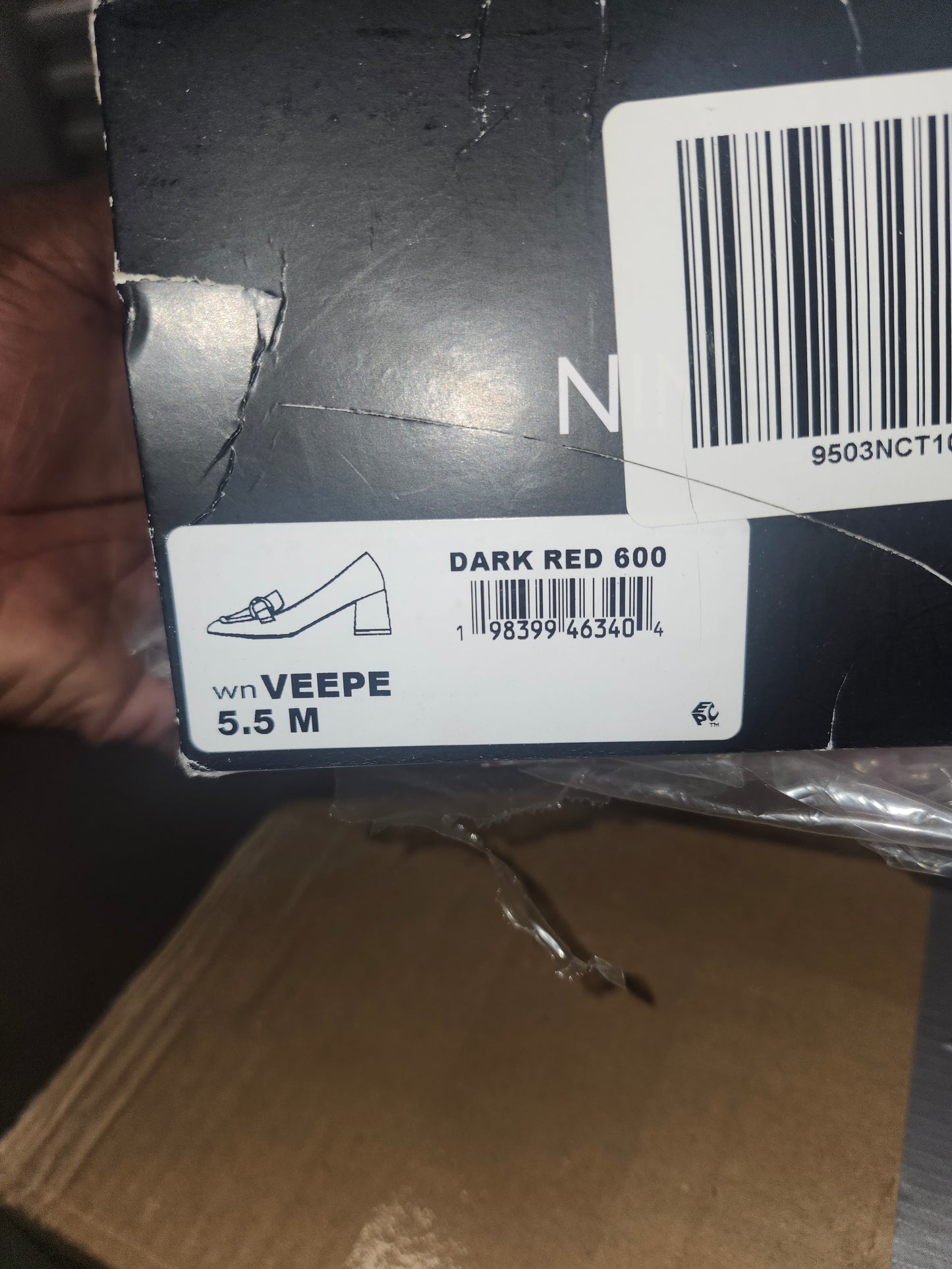 Nine West Veepe Women's Size 5.5 Block Heel Dress Pumps