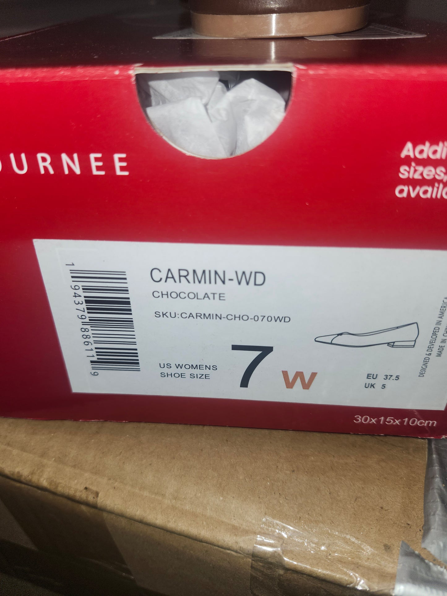 Journee Collection Carmin Dress Flats, Wide Width Size US 7