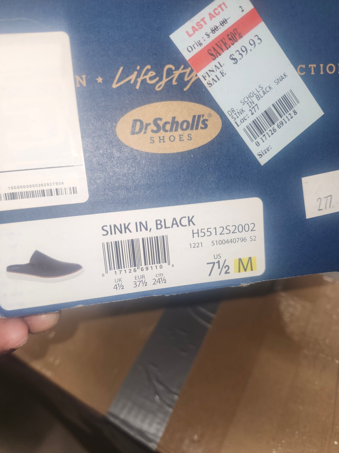 Dr. Scholls Womens Slip-On Mules Faux Suede Size 7.5M