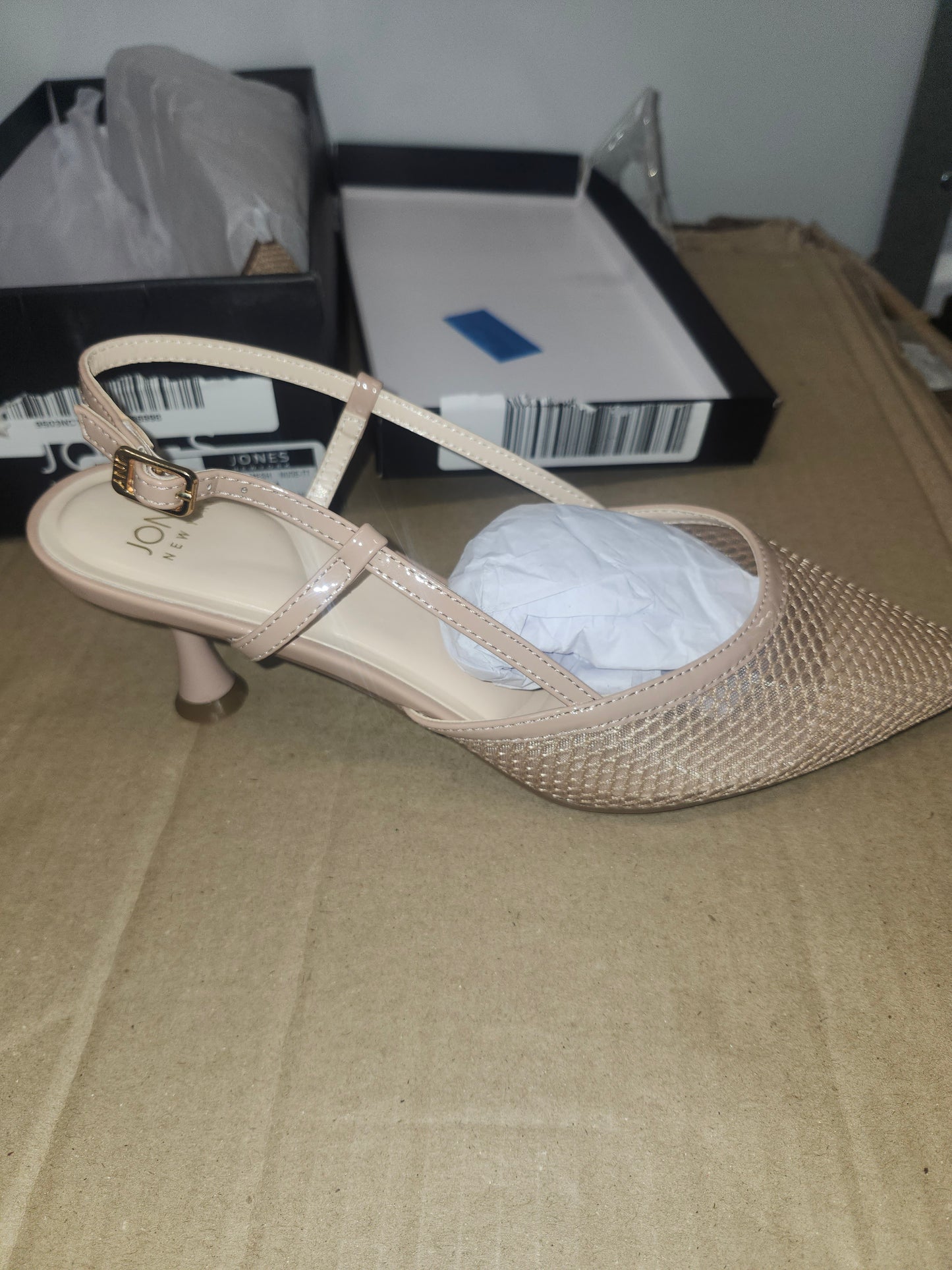 Jones New York Lina Slingback Pumps Nude, Size 8MUS