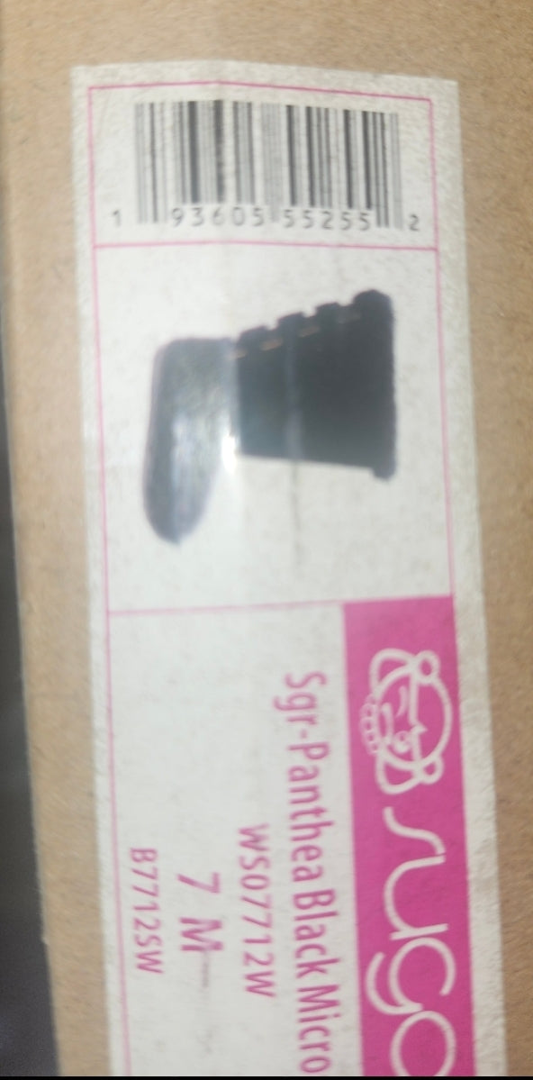 Sugar Panthea Black Micro Boots