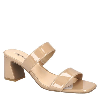 Easy Street Clovelle Square Toe Sandals, Size 7, Nude