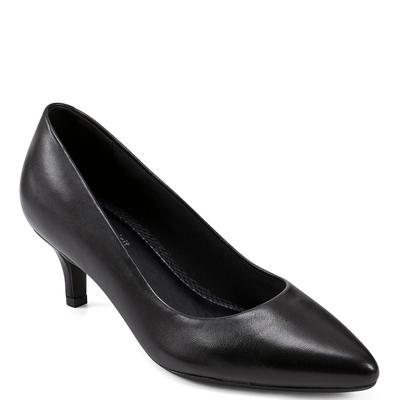Easy Spirit Lexie Kitten Heel Dress Pumps Black, Size 5.5MUS