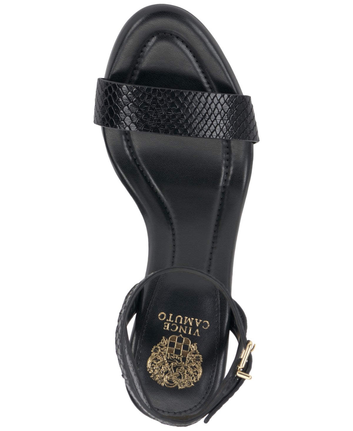 Vince Camuto Penelopy Dress Sandals Black Leather Size 8MUS