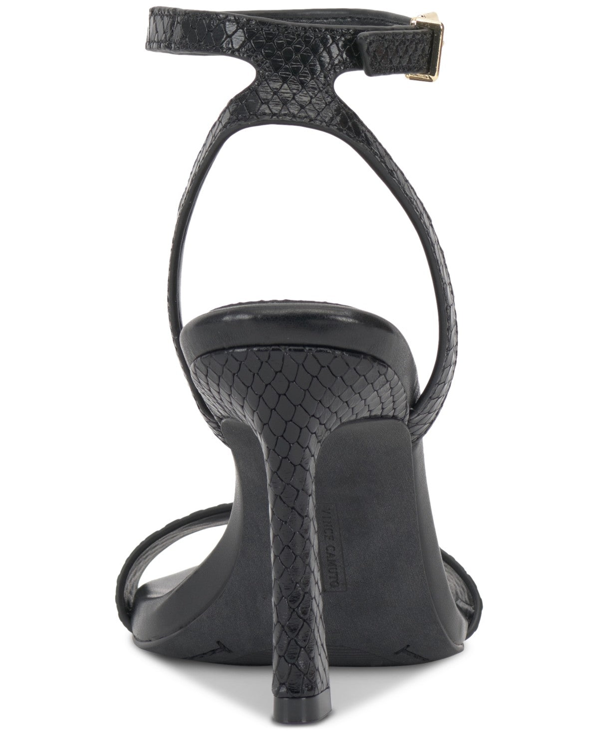 Vince Camuto Penelopy Dress Sandals Black Leather Size 8MUS