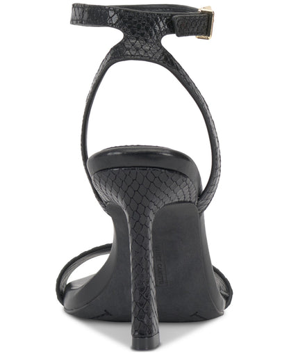 Vince Camuto Penelopy Dress Sandals Black Leather Size 8MUS