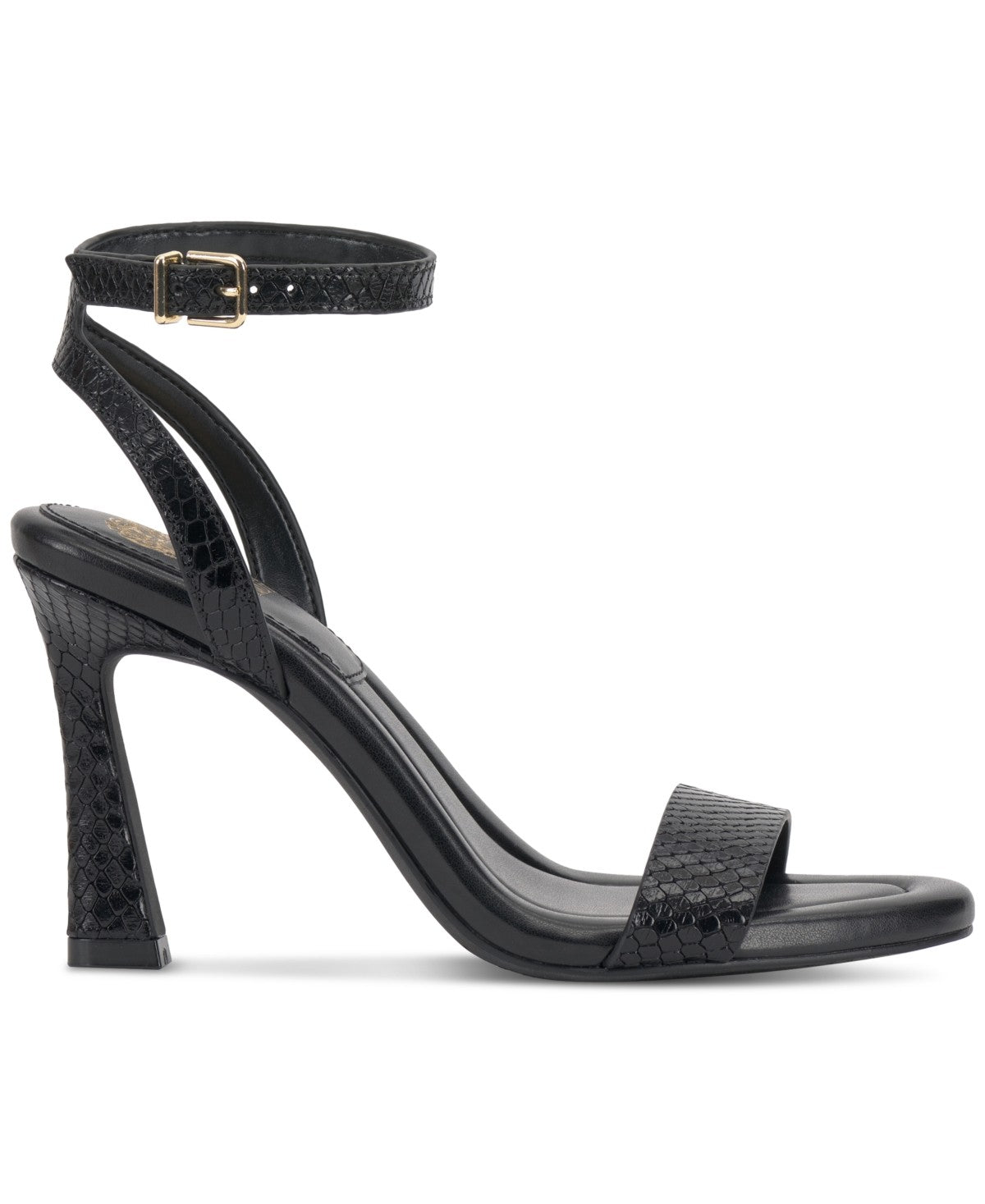 Vince Camuto Penelopy Dress Sandals Black Leather Size 8MUS