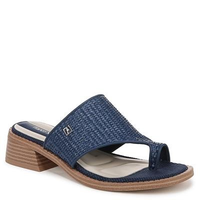 Franco Sarto Sia Toe Loop Sandals, Navy Blue, Size 11MUS