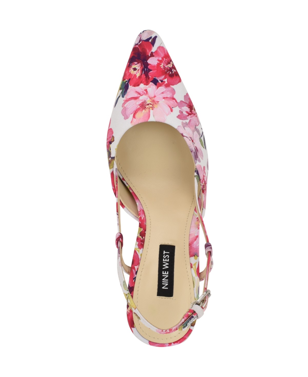 Nine West Vassa Dress Pumps 8.5MUS - Pink Tea Party Floral