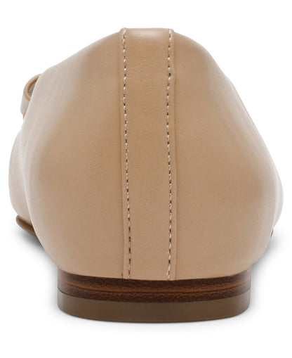 Anne Klein Willow Flat Shoes, Biscotti Leather Size 8 M