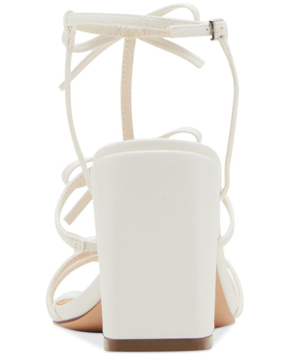 Madden Girl Lovelyy Dress Sandals Ecru Size 9.5 M