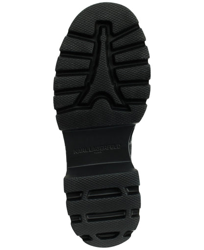 Karl Lagerfeld Paris Lakely Loafer Flats Black/White Size 7.5MUS