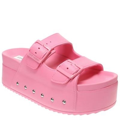 Steve Madden Kali-J Pink Sandal, Women's Size 7 Medium