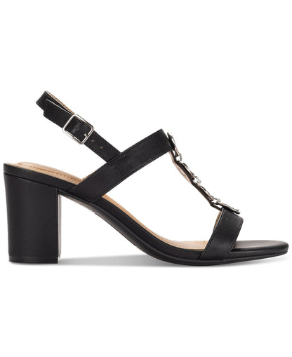 Style & Co Penny Dress Sandals, Size 10MUS - Black Beauty