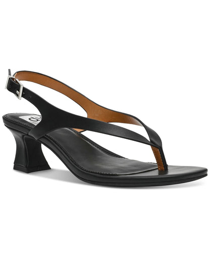 DV Dolce Vita Birdie Ankle-Strap Thong Heeled Sandals, Size 8.5MUS