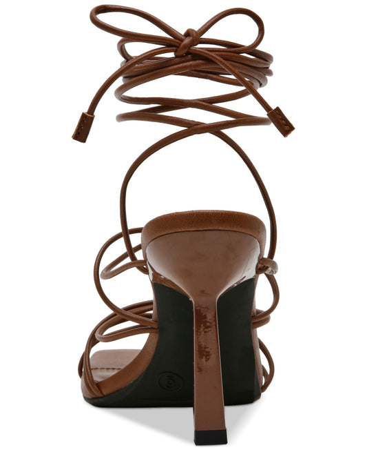 Wild Pair Eross Lace-Up Dress Sandals 8.5MUS - Brown