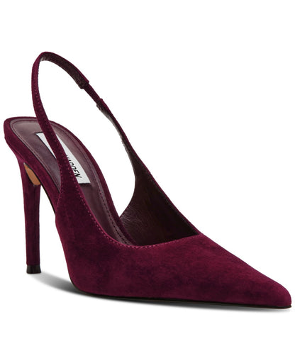 Steve Madden Reyes Slingback Stiletto Pumps Burgandy Size 7MUS