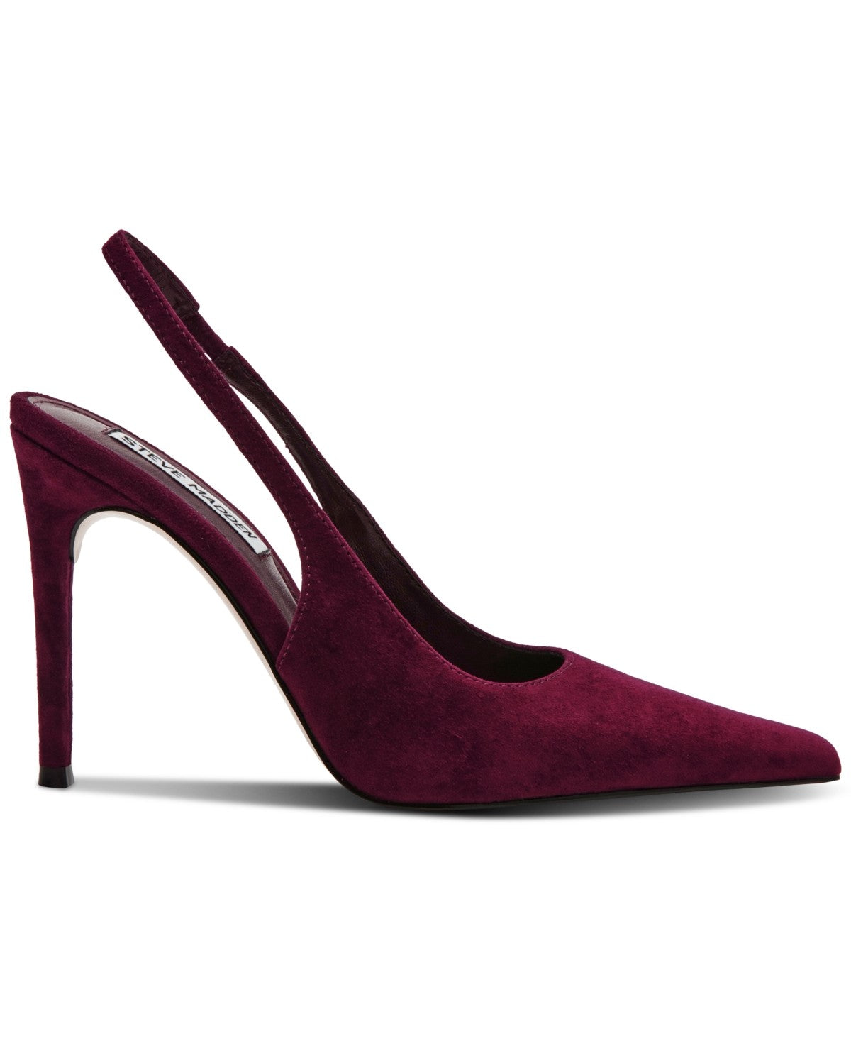 Steve Madden Reyes Slingback Stiletto Pumps Burgandy Size 7MUS