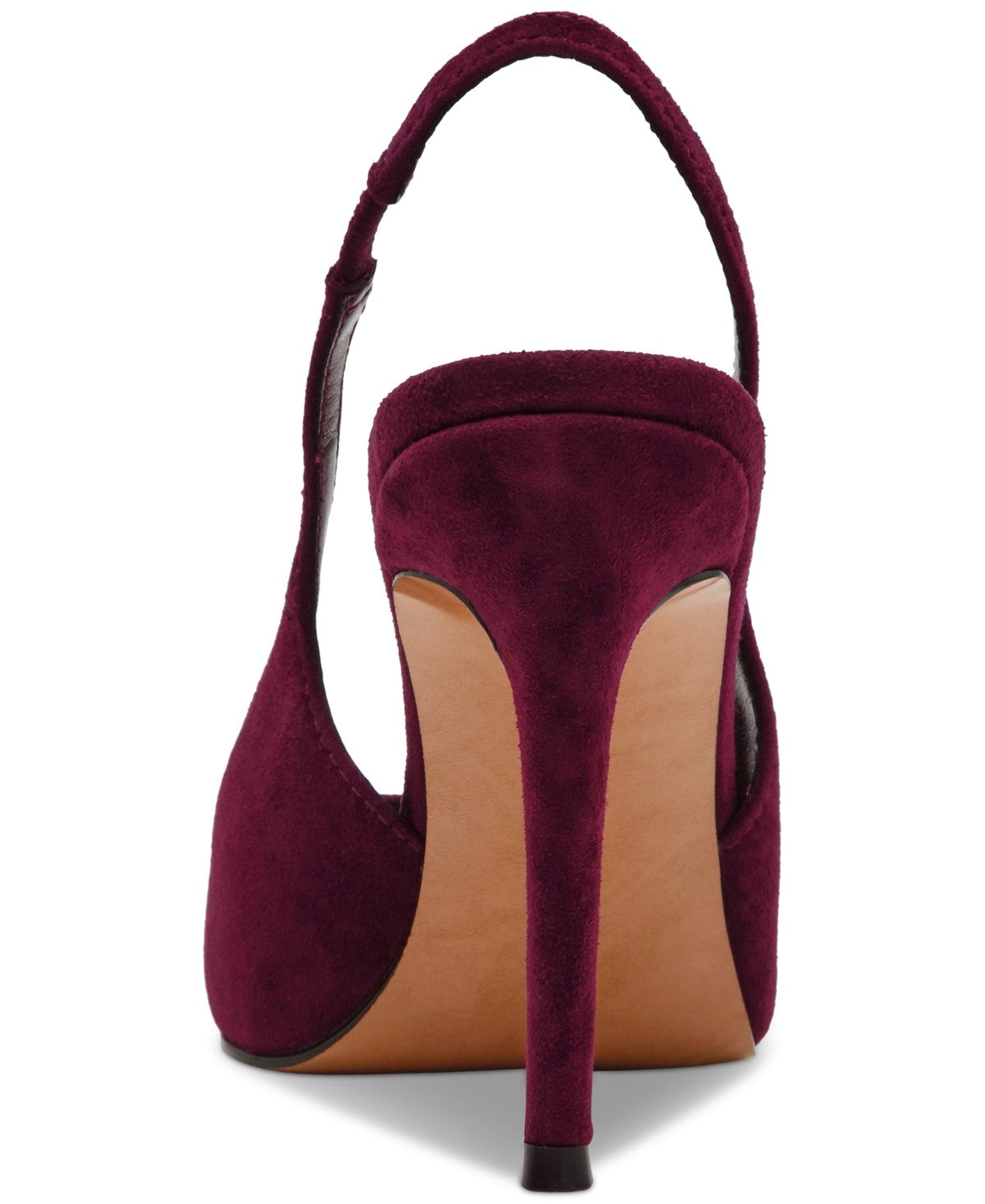 Steve Madden Reyes Slingback Stiletto Pumps Burgandy Size 7MUS