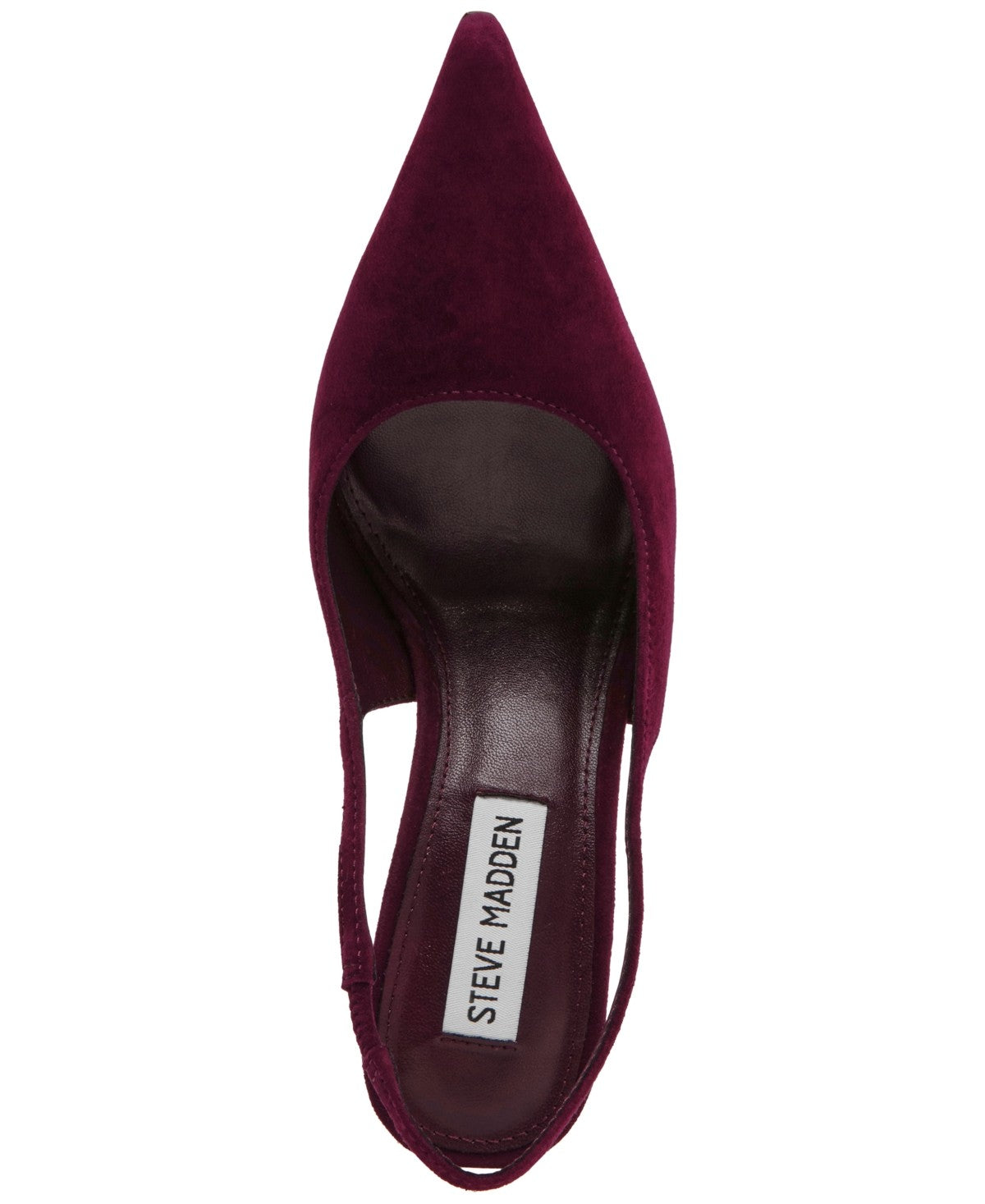 Steve Madden Reyes Slingback Stiletto Pumps Burgandy Size 7MUS