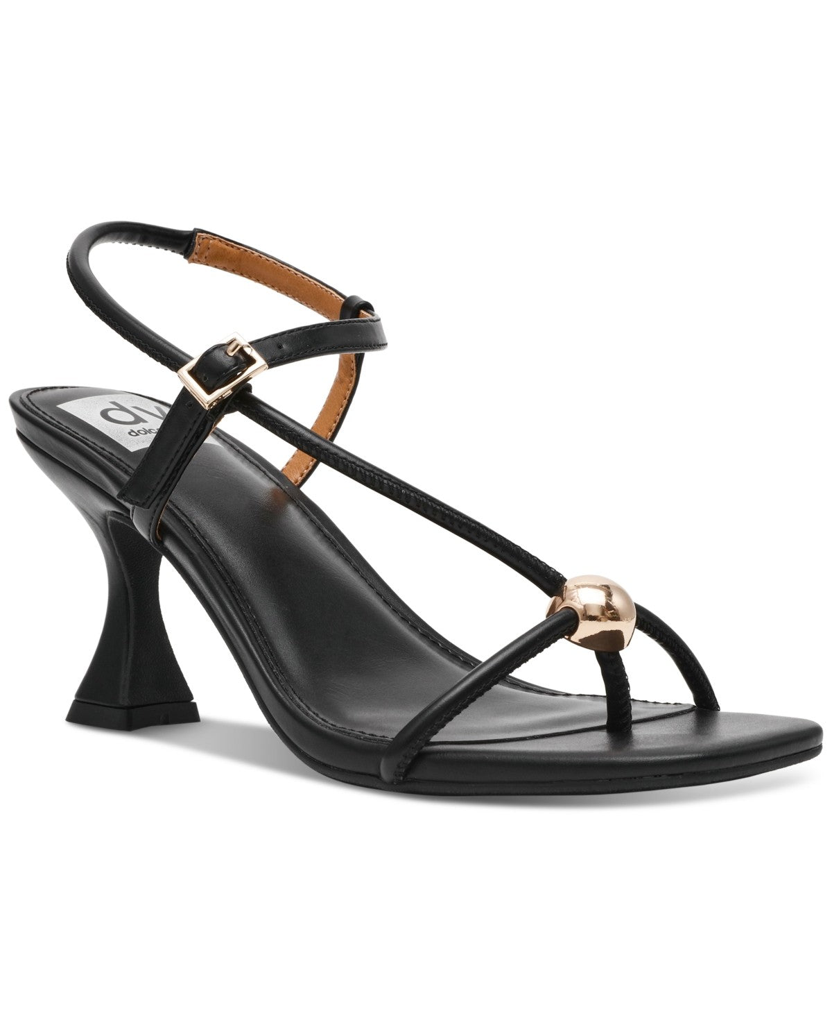 DV Dolce Vita Arria Strappy Dress Sandals, 7.5MUS - Black