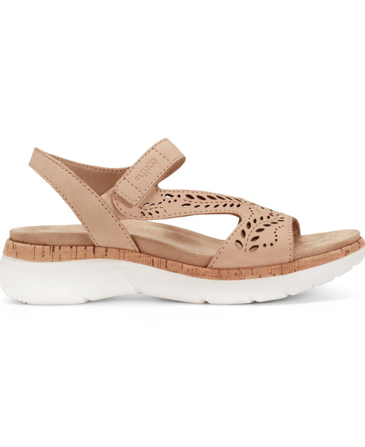 Earth Womens Tan Sandal Size 8.5W