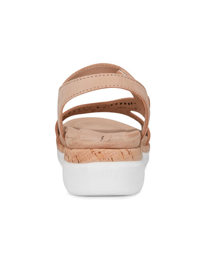 Earth Womens Tan Sandal Size 8.5W