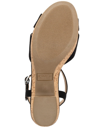 Wild Pair Jillien Platform Sandals, Size 5.5MUS - Black