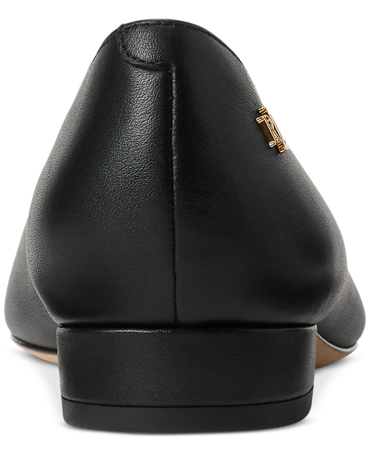 Lauren Ralph Lauren Emellie Ballet Flats Black, Size 11MUS
