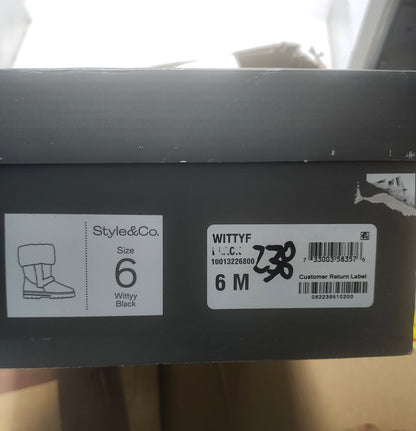 Style & Co Witty Cold-Weather Boots for Women size 6M