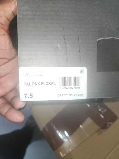 Betsey Johnson Women's Darcee Floral Two-Piece Dress Sandals - Pale Pink Floral. 7.5