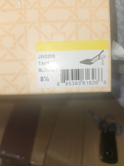 Jewel Badgley Mischka Women's Tammy Mesh Slingback Pumps - Blush Mesh