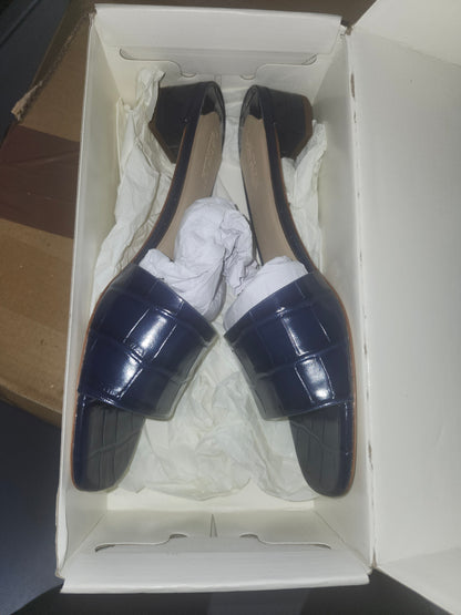 Lauren Ralph Lauren Women's Fay Slip-on Slide Dress Sandals - Refined Navy