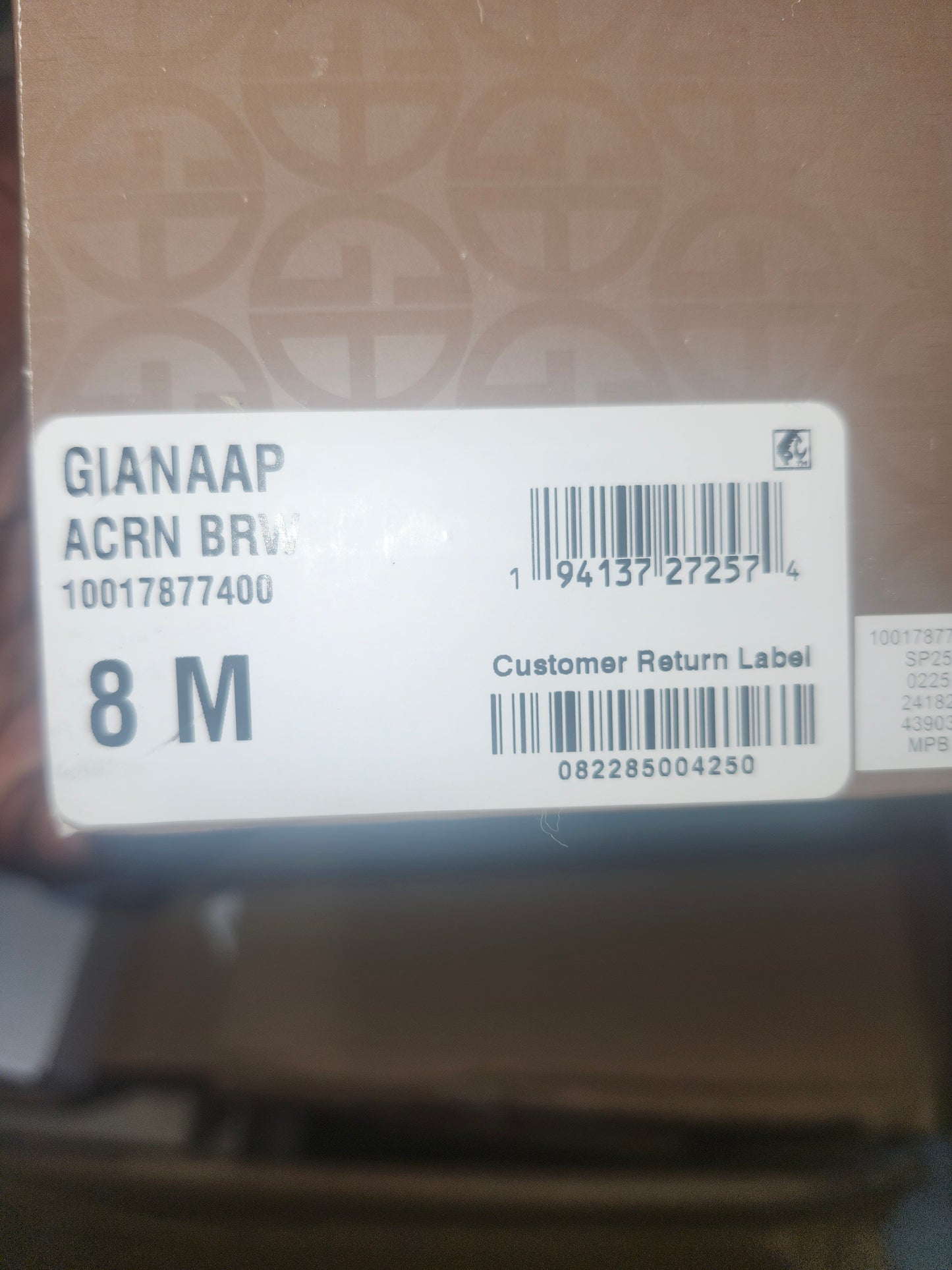 Giani Bernini Gianaa Sandals, Memory Foam, Acorn Brown, Size 8MUS