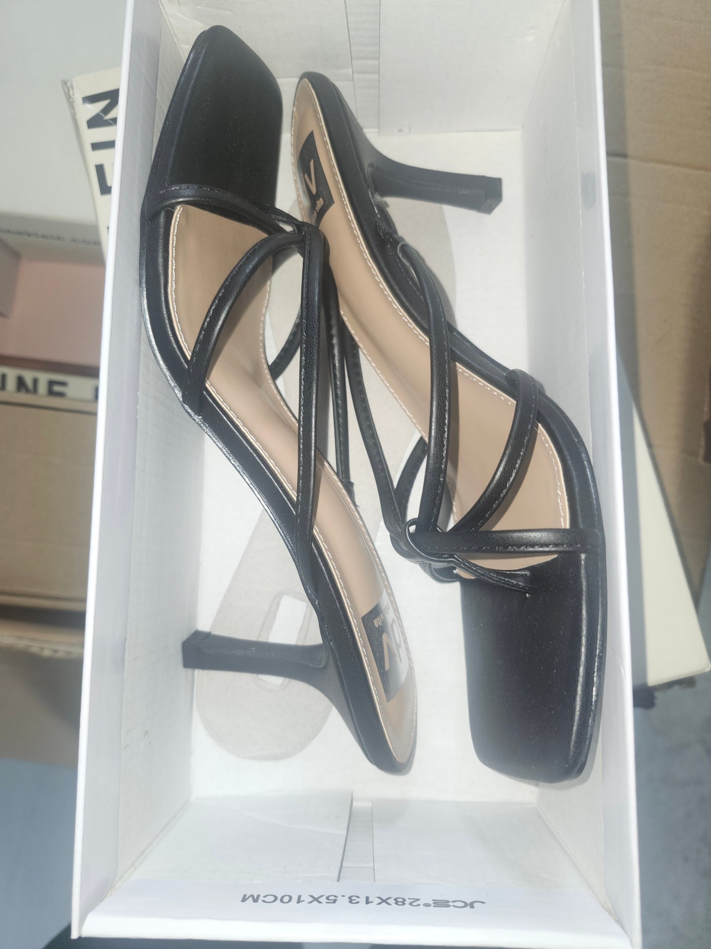 DV Dolce Vita Zini Strappy Kitten Heel Sandals, Size 10MUS - Black