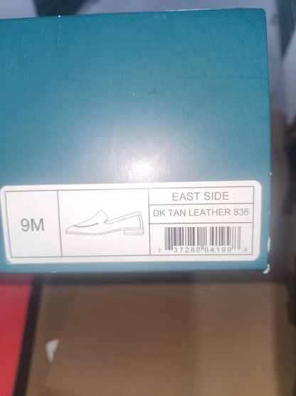 Aerosoles East Side Loafers Dark Tan, Size US 9