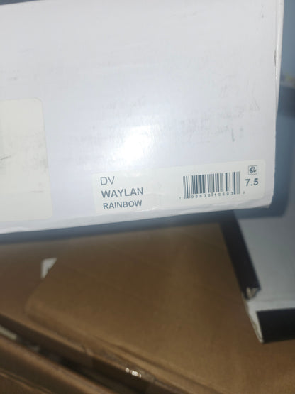 DV Dolce Vita Waylan Raffia Platform Sandals, 7.5MUS - Rainbow