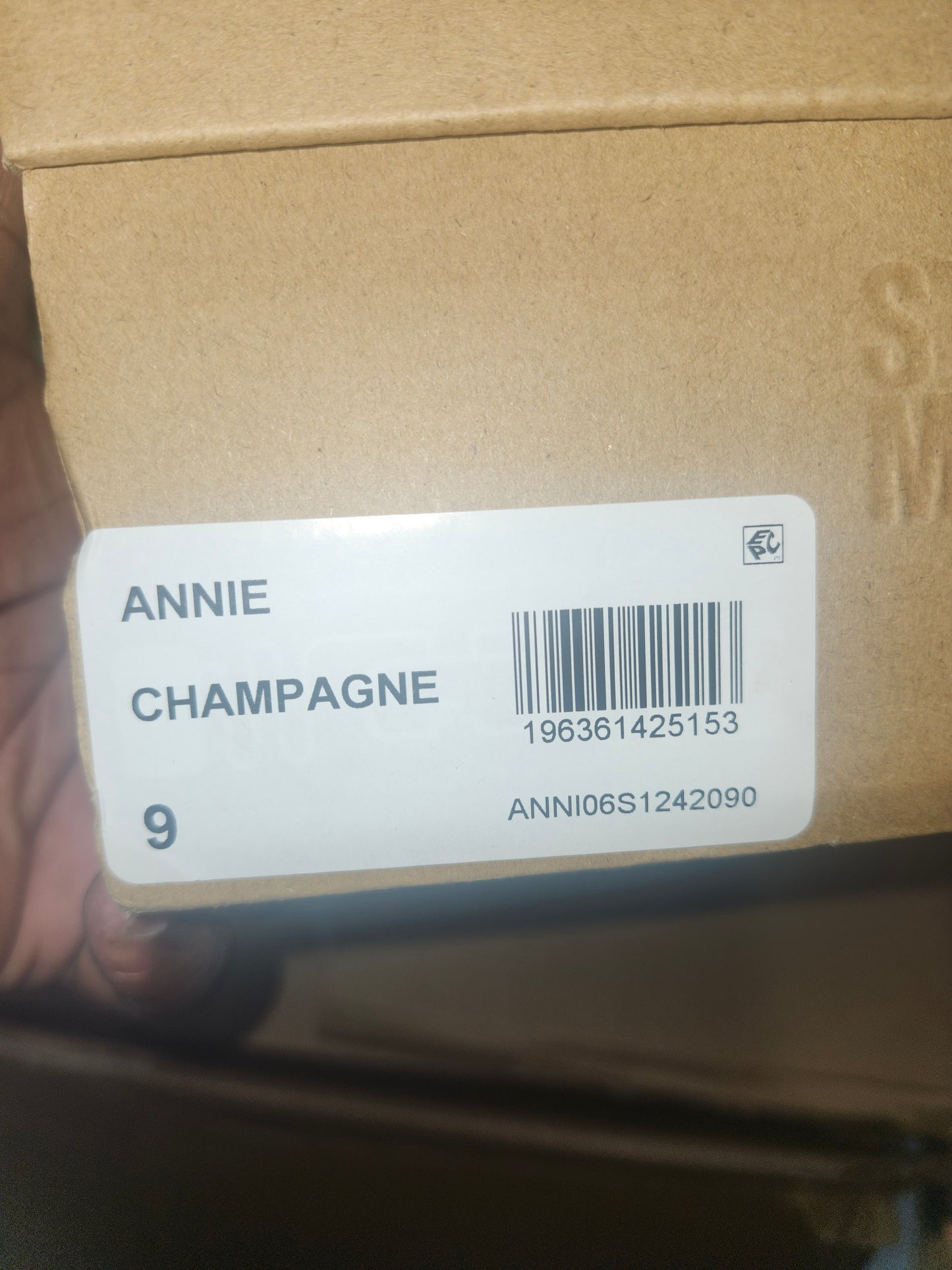 Steve Madden Annie Women's Champagne Shoes Size 9 M