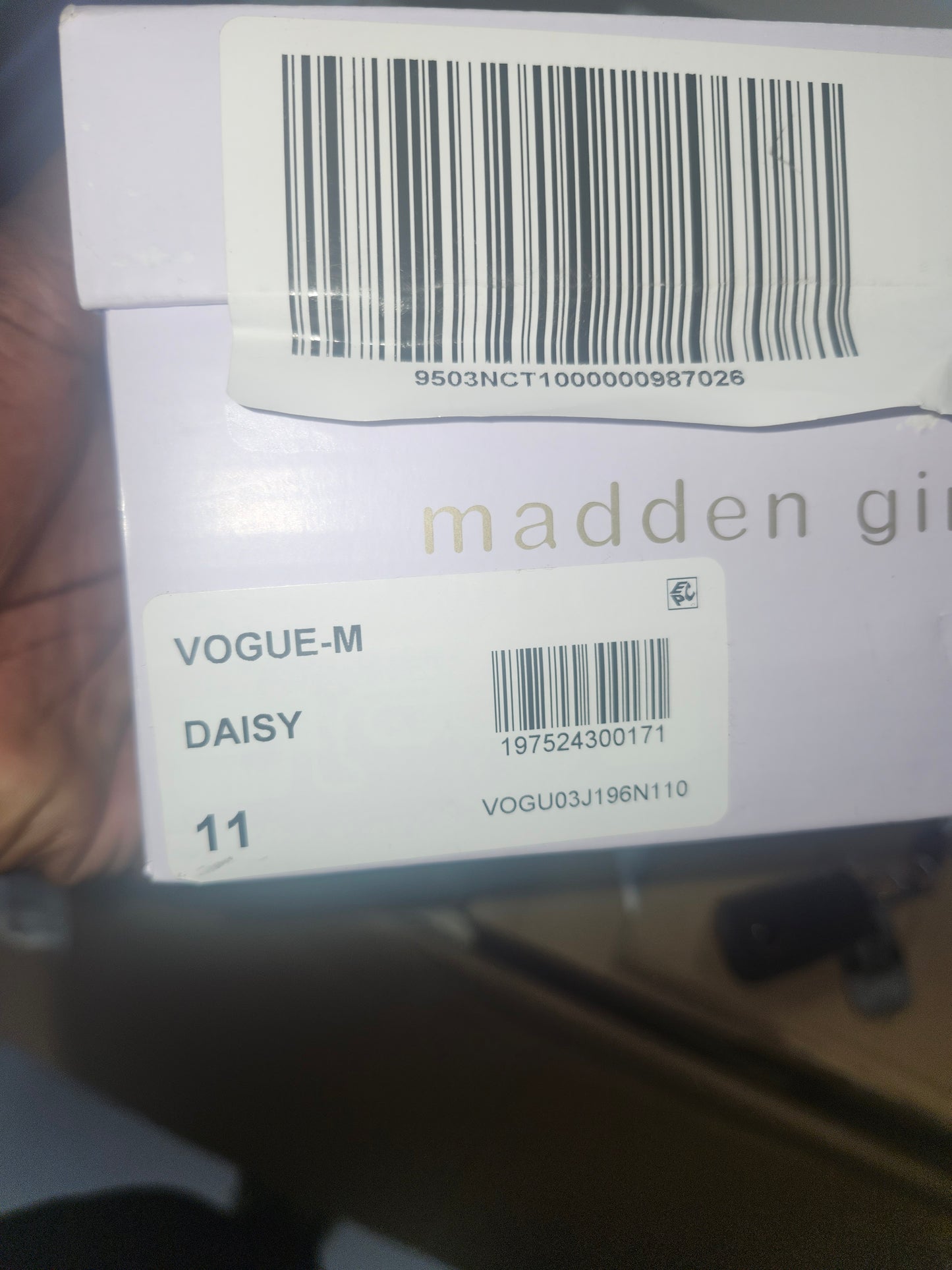 Madden Girl Vogue-m Kitten-Heel Slingback Pumps, Daisy Mesh, Size 11MUS